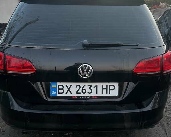 Черный Фольксваген Гольф, объемом двигателя 1.6 л и пробегом 233 тыс. км за 9500 $, фото 1 на Automoto.ua
