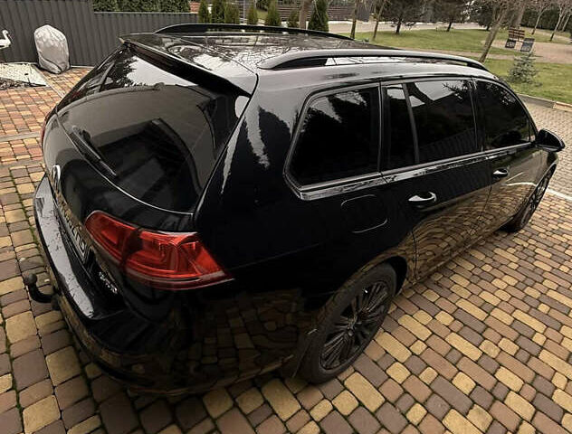 Черный Фольксваген Гольф, объемом двигателя 1.6 л и пробегом 210 тыс. км за 9750 $, фото 2 на Automoto.ua