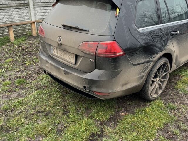 Черный Фольксваген Гольф, объемом двигателя 1.8 л и пробегом 160 тыс. км за 11000 $, фото 4 на Automoto.ua