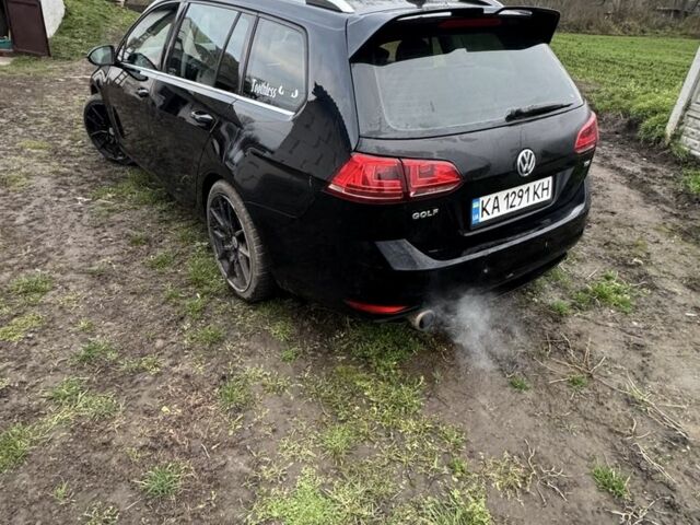 Черный Фольксваген Гольф, объемом двигателя 1.8 л и пробегом 160 тыс. км за 11000 $, фото 1 на Automoto.ua