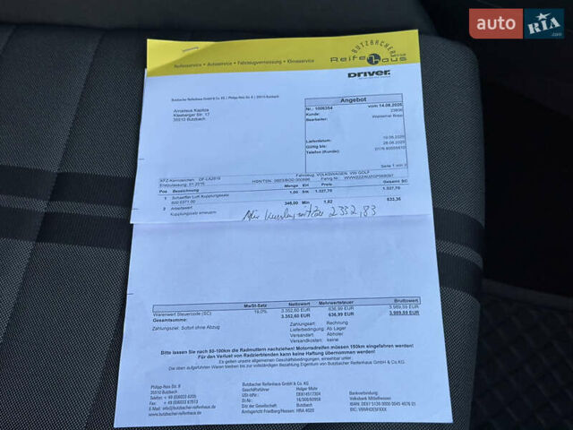 Черный Фольксваген Гольф, объемом двигателя 2 л и пробегом 248 тыс. км за 11999 $, фото 96 на Automoto.ua