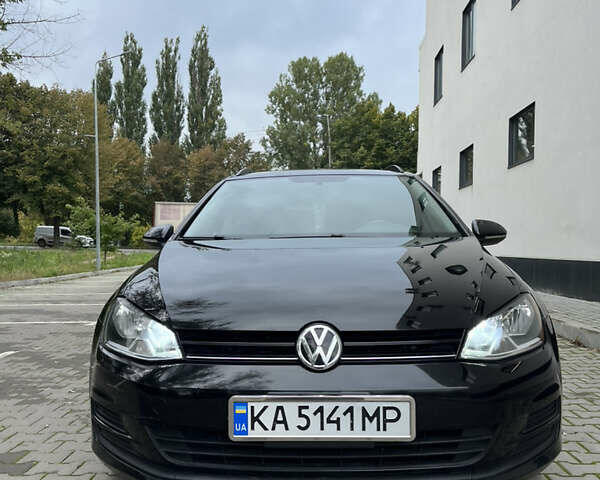 Черный Фольксваген Гольф, объемом двигателя 1.8 л и пробегом 195 тыс. км за 8999 $, фото 2 на Automoto.ua