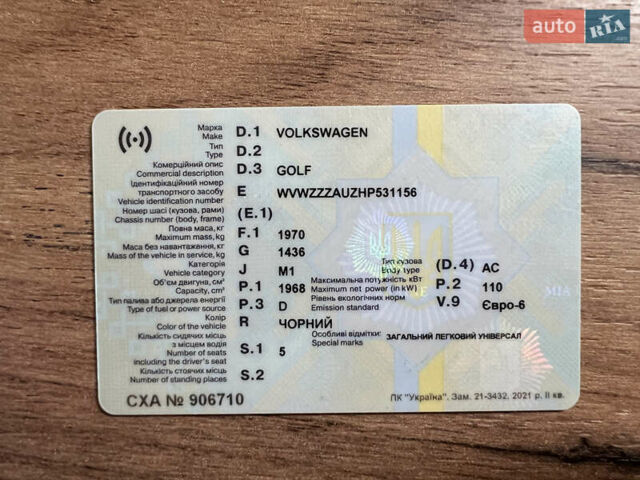 Черный Фольксваген Гольф, объемом двигателя 1.97 л и пробегом 287 тыс. км за 15300 $, фото 83 на Automoto.ua