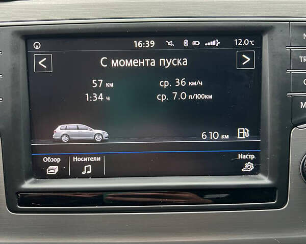 Черный Фольксваген Гольф, объемом двигателя 1.6 л и пробегом 140 тыс. км за 13000 $, фото 10 на Automoto.ua