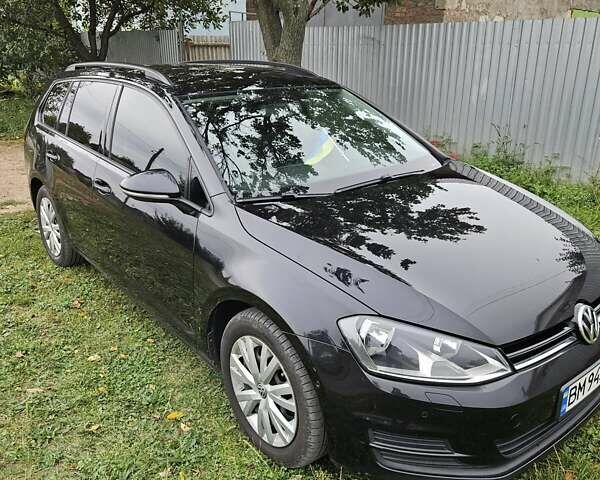 Черный Фольксваген Гольф, объемом двигателя 1.97 л и пробегом 213 тыс. км за 13500 $, фото 1 на Automoto.ua