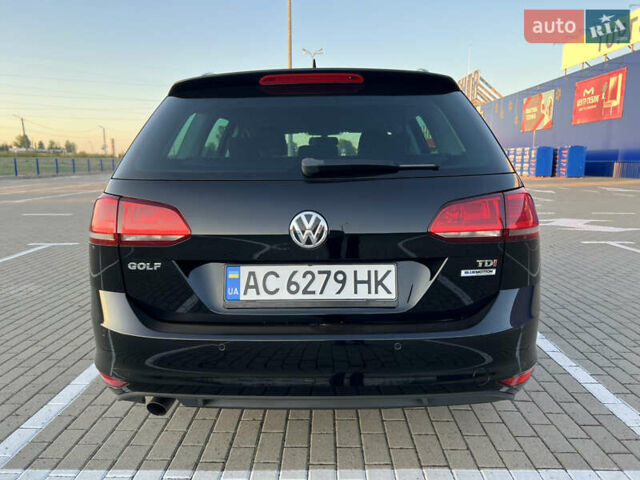Черный Фольксваген Гольф, объемом двигателя 1.6 л и пробегом 235 тыс. км за 13700 $, фото 4 на Automoto.ua