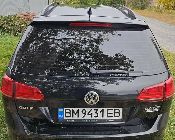 Черный Фольксваген Гольф, объемом двигателя 1.97 л и пробегом 213 тыс. км за 13500 $, фото 5 на Automoto.ua