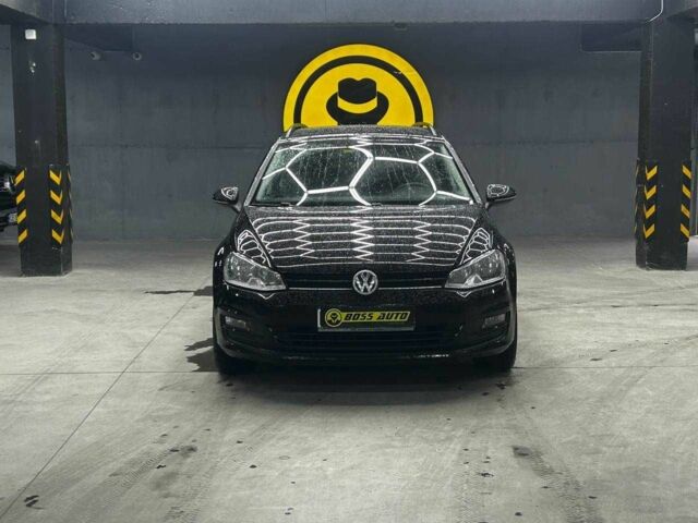 Черный Фольксваген Гольф, объемом двигателя 1.6 л и пробегом 187 тыс. км за 13000 $, фото 1 на Automoto.ua