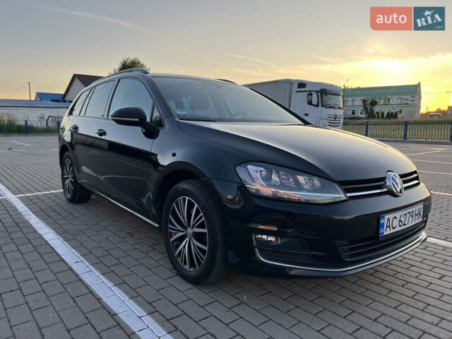 Черный Фольксваген Гольф, объемом двигателя 1.6 л и пробегом 235 тыс. км за 13700 $, фото 1 на Automoto.ua