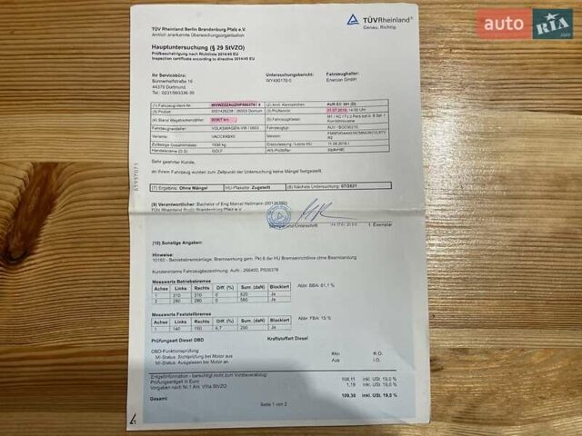 Чорний Фольксваген Гольф, об'ємом двигуна 1.6 л та пробігом 250 тис. км за 9900 $, фото 74 на Automoto.ua