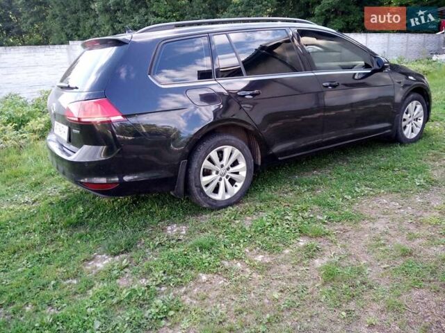 Черный Фольксваген Гольф, объемом двигателя 1.6 л и пробегом 221 тыс. км за 11100 $, фото 1 на Automoto.ua
