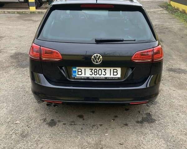 Черный Фольксваген Гольф, объемом двигателя 2 л и пробегом 245 тыс. км за 11300 $, фото 1 на Automoto.ua