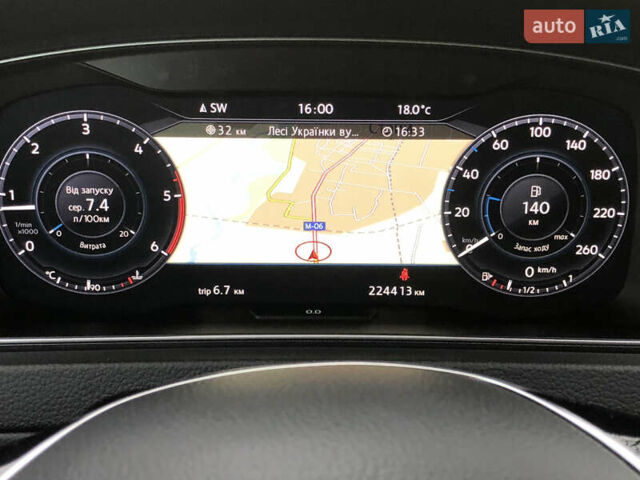 Черный Фольксваген Гольф, объемом двигателя 1.6 л и пробегом 224 тыс. км за 13650 $, фото 25 на Automoto.ua