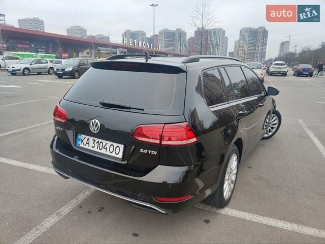 Черный Фольксваген Гольф, объемом двигателя 2 л и пробегом 268 тыс. км за 13500 $, фото 3 на Automoto.ua