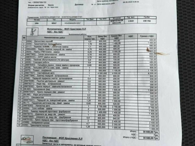 Чорний Фольксваген Гольф, об'ємом двигуна 1.4 л та пробігом 150 тис. км за 12500 $, фото 11 на Automoto.ua