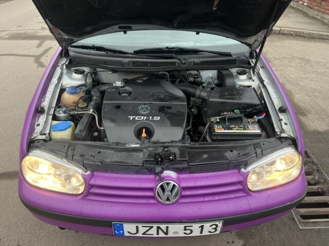 Фіолетовий Фольксваген Гольф, об'ємом двигуна 1.9 л та пробігом 431 тис. км за 1699 $, фото 20 на Automoto.ua