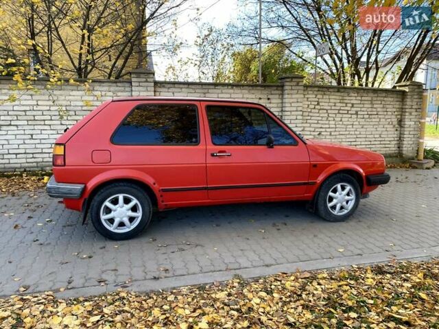 Красный Фольксваген Гольф, объемом двигателя 1.3 л и пробегом 303 тыс. км за 1900 $, фото 21 на Automoto.ua