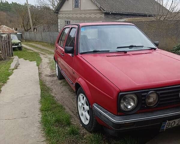 Червоний Фольксваген Гольф, об'ємом двигуна 1.9 л та пробігом 1 тис. км за 1700 $, фото 1 на Automoto.ua