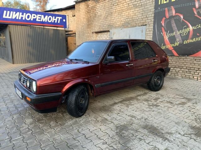 Червоний Фольксваген Гольф, об'ємом двигуна 1.8 л та пробігом 106 тис. км за 3000 $, фото 1 на Automoto.ua