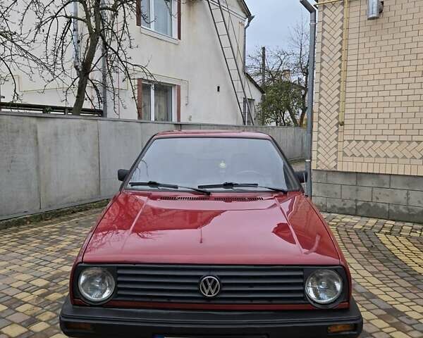 Красный Фольксваген Гольф, объемом двигателя 1.27 л и пробегом 400 тыс. км за 1750 $, фото 4 на Automoto.ua