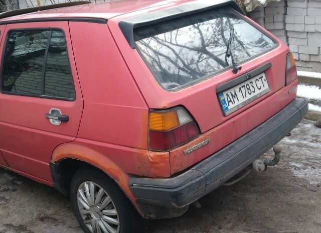 Красный Фольксваген Гольф, объемом двигателя 0 л и пробегом 8 тыс. км за 1042 $, фото 2 на Automoto.ua