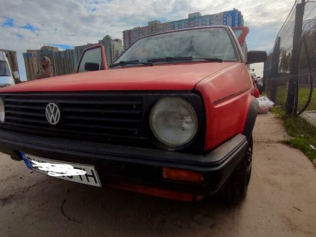 Фольксваген Гольф 1988 у Одесі на Automoto.ua Червоний Фольксваген Гольф, об'ємом двигуна 1.3 л та пробігом 200 тис. км за 900 $, фото 3 на Automoto.ua