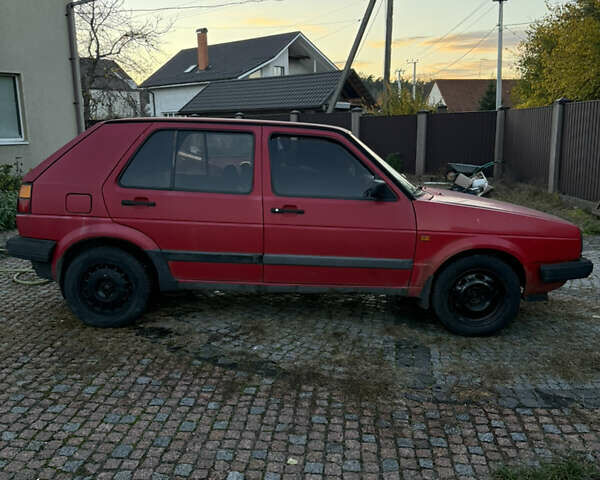 Красный Фольксваген Гольф, объемом двигателя 1.6 л и пробегом 178 тыс. км за 900 $, фото 6 на Automoto.ua