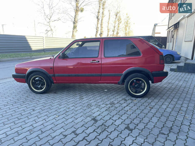 Красный Фольксваген Гольф, объемом двигателя 1.3 л и пробегом 450 тыс. км за 2500 $, фото 14 на Automoto.ua