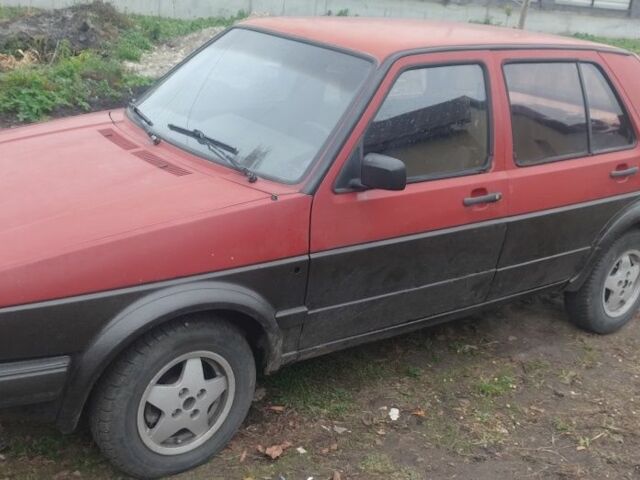 Красный Фольксваген Гольф, объемом двигателя 0 л и пробегом 324 тыс. км за 800 $, фото 1 на Automoto.ua