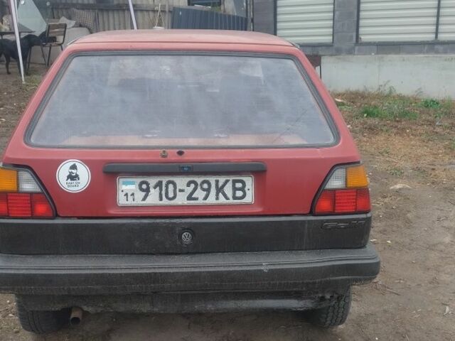 Красный Фольксваген Гольф, объемом двигателя 0 л и пробегом 324 тыс. км за 800 $, фото 3 на Automoto.ua