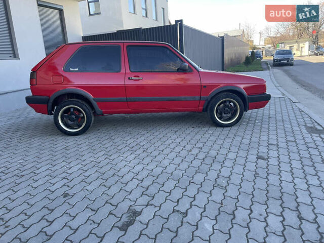 Красный Фольксваген Гольф, объемом двигателя 1.3 л и пробегом 450 тыс. км за 2000 $, фото 9 на Automoto.ua