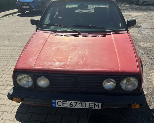 Фольксваген Гольф 1989 у Чернівцях на Automoto.ua Червоний Фольксваген Гольф, об'ємом двигуна 1.6 л та пробігом 426 тис. км за 720 $, фото 3 на Automoto.ua