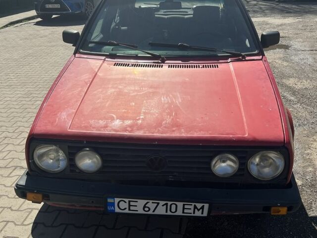 Красный Фольксваген Гольф, объемом двигателя 1.6 л и пробегом 400 тыс. км за 750 $, фото 5 на Automoto.ua