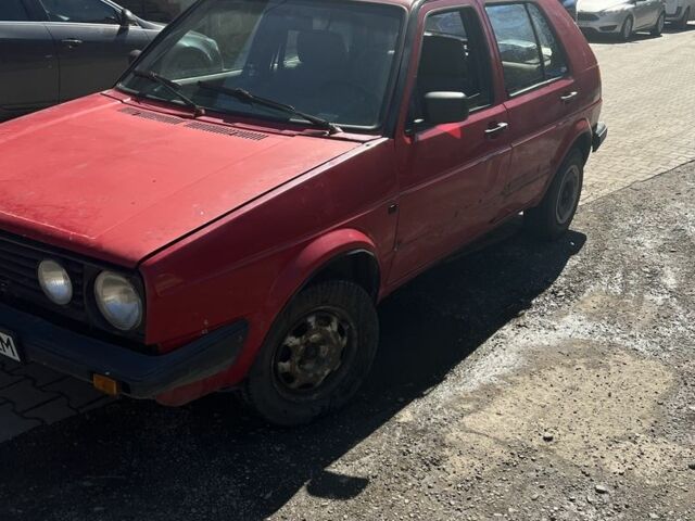 Красный Фольксваген Гольф, объемом двигателя 1.6 л и пробегом 400 тыс. км за 750 $, фото 7 на Automoto.ua