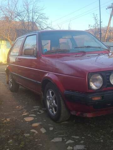 Красный Фольксваген Гольф, объемом двигателя 1.27 л и пробегом 277 тыс. км за 1400 $, фото 1 на Automoto.ua