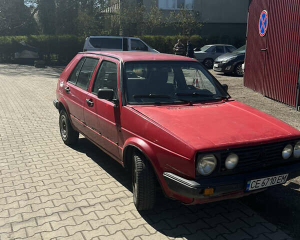 Фольксваген Гольф 1989 у Чернівцях на Automoto.ua Червоний Фольксваген Гольф, об'ємом двигуна 1.6 л та пробігом 426 тис. км за 720 $, фото 4 на Automoto.ua