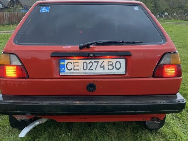 Червоний Фольксваген Гольф, об'ємом двигуна 1.3 л та пробігом 1 тис. км за 900 $, фото 2 на Automoto.ua