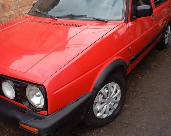 Червоний Фольксваген Гольф, об'ємом двигуна 1.59 л та пробігом 200 тис. км за 1800 $, фото 7 на Automoto.ua