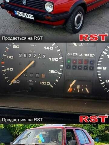 Красный Фольксваген Гольф, объемом двигателя 1.4 л и пробегом 388 тыс. км за 2100 $, фото 3 на Automoto.ua