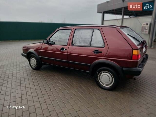 Червоний Фольксваген Гольф, об'ємом двигуна 1.3 л та пробігом 190 тис. км за 1650 $, фото 17 на Automoto.ua