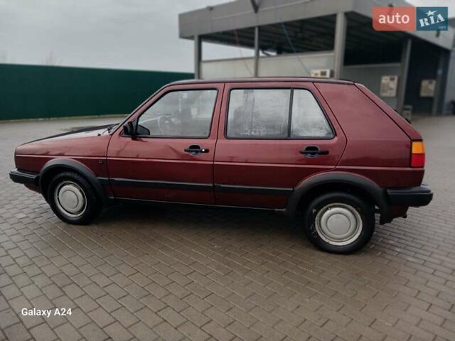 Червоний Фольксваген Гольф, об'ємом двигуна 1.3 л та пробігом 190 тис. км за 1650 $, фото 18 на Automoto.ua