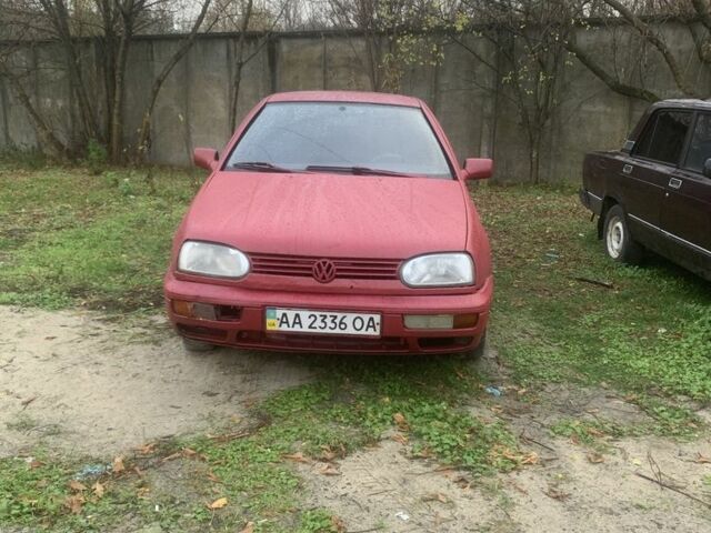 Червоний Фольксваген Гольф, об'ємом двигуна 1.8 л та пробігом 352 тис. км за 950 $, фото 1 на Automoto.ua
