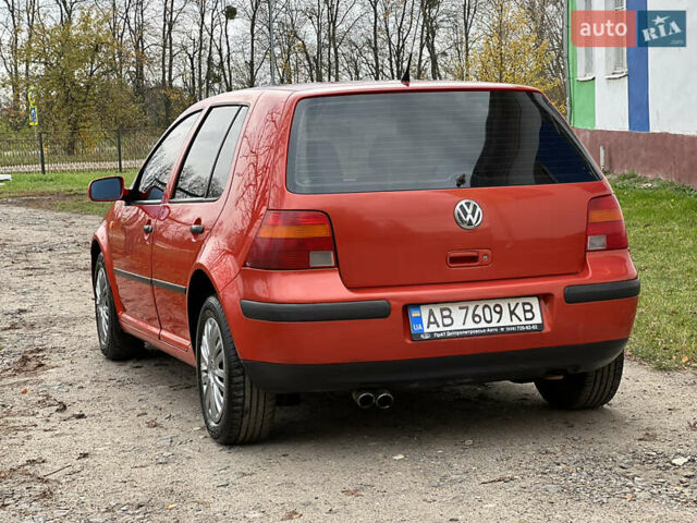 Фольксваген Гольф 1998 у Тульчине на Automoto.ua Червоний Фольксваген Гольф, об'ємом двигуна 1.39 л та пробігом 300 тис. км за 3000 $, фото 5 на Automoto.ua