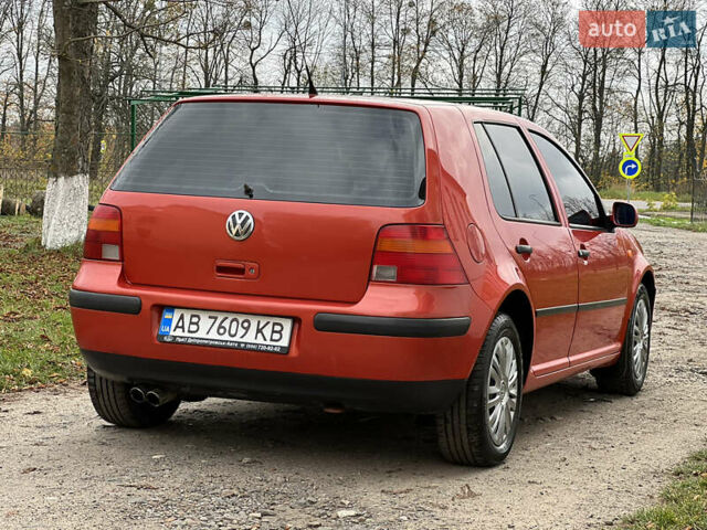 Фольксваген Гольф 1998 у Тульчине на Automoto.ua Червоний Фольксваген Гольф, об'ємом двигуна 1.39 л та пробігом 300 тис. км за 3000 $, фото 8 на Automoto.ua