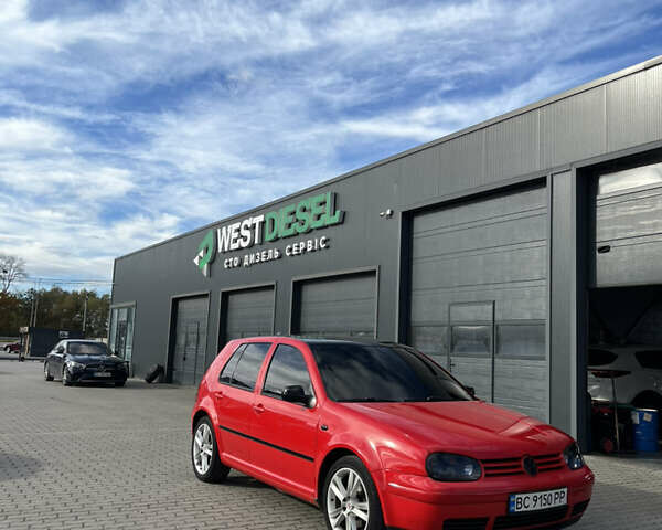 Красный Фольксваген Гольф, объемом двигателя 1.9 л и пробегом 499 тыс. км за 4300 $, фото 21 на Automoto.ua