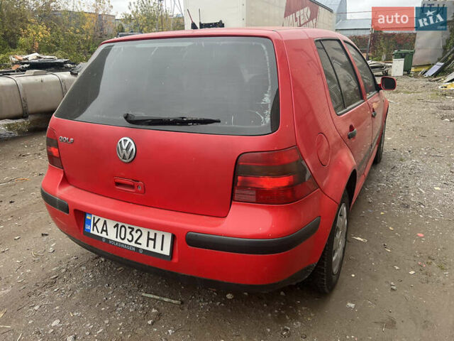 Красный Фольксваген Гольф, объемом двигателя 1.4 л и пробегом 180 тыс. км за 3200 $, фото 11 на Automoto.ua