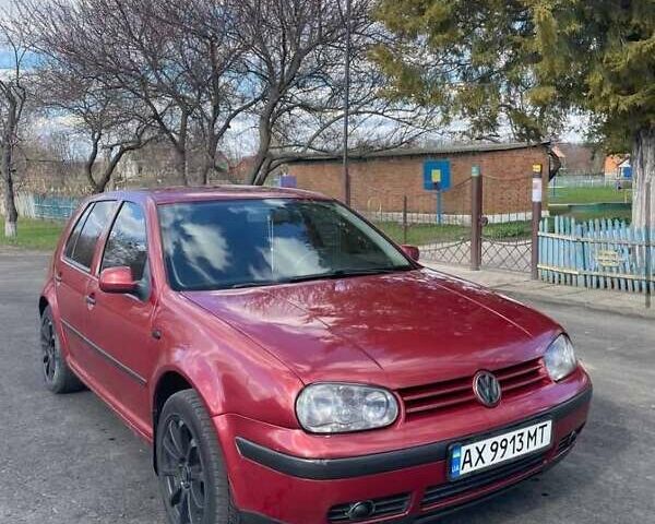 Червоний Фольксваген Гольф, об'ємом двигуна 1.6 л та пробігом 218 тис. км за 4200 $, фото 3 на Automoto.ua