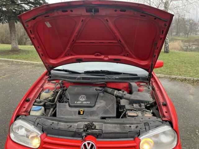 Красный Фольксваген Гольф, объемом двигателя 1.6 л и пробегом 280 тыс. км за 4250 $, фото 7 на Automoto.ua