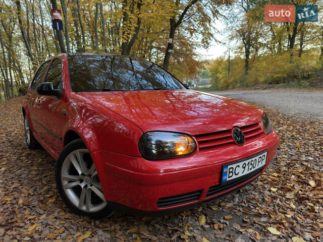 Красный Фольксваген Гольф, объемом двигателя 1.9 л и пробегом 499 тыс. км за 4300 $, фото 2 на Automoto.ua