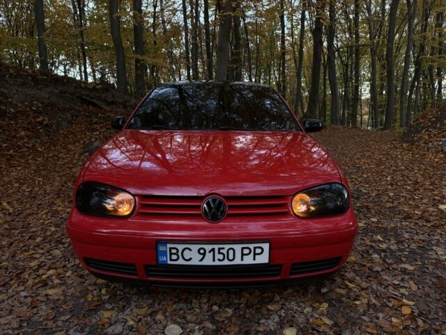 Червоний Фольксваген Гольф, об'ємом двигуна 1.9 л та пробігом 499 тис. км за 4300 $, фото 1 на Automoto.ua